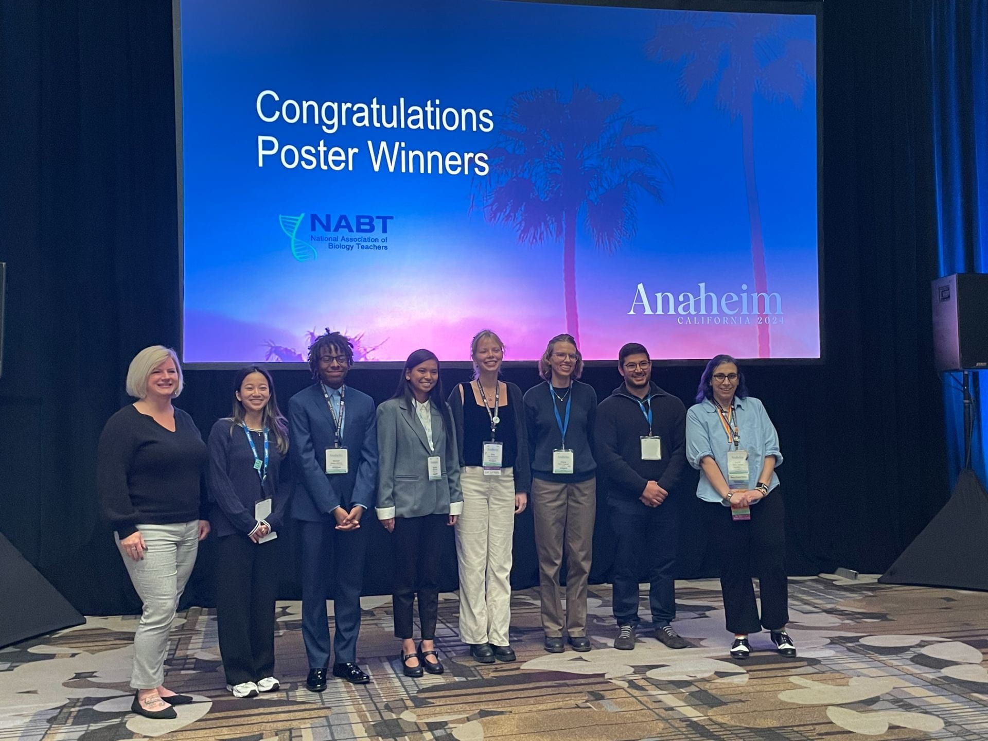 NABT poster competition winners